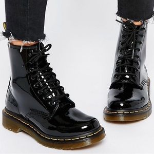 Dr. Martens 1460W Patent Leather Black
